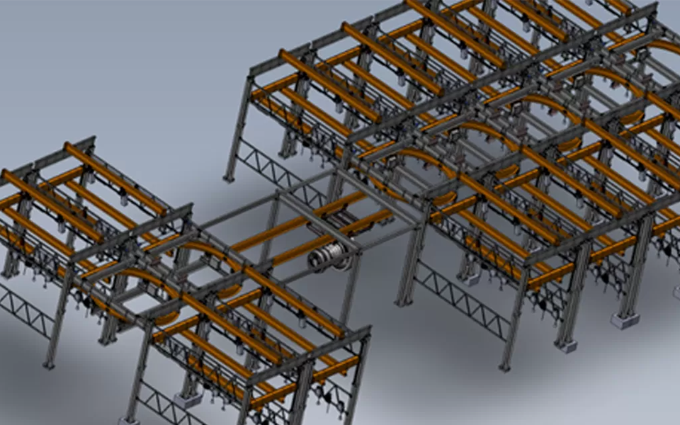 Engine Work Station Gantry System Projects