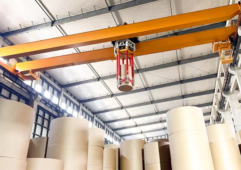 Warehouse Storage Handling Crane (Mechanical Gripper Crane)