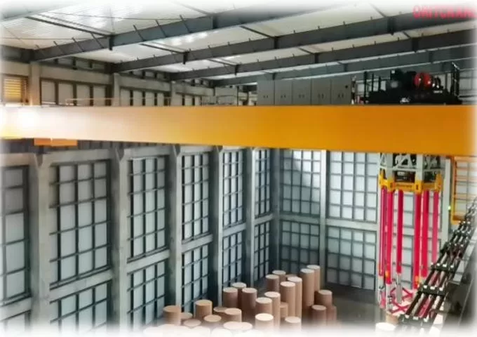 Intermediate Storage Handling Crane (Vacuum Lifting)