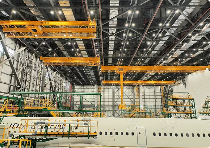 An Integrated MRO Hangar in Saudi Arabia