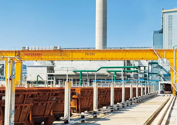 Automated Metallurgical Slag Pot Handling System