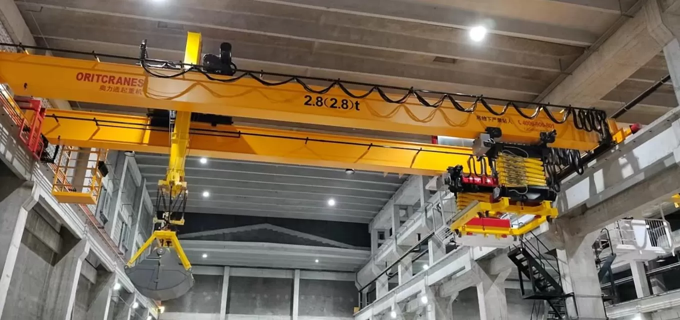 Xikang Liquor Industry uses Orit's customized intelligent crane.