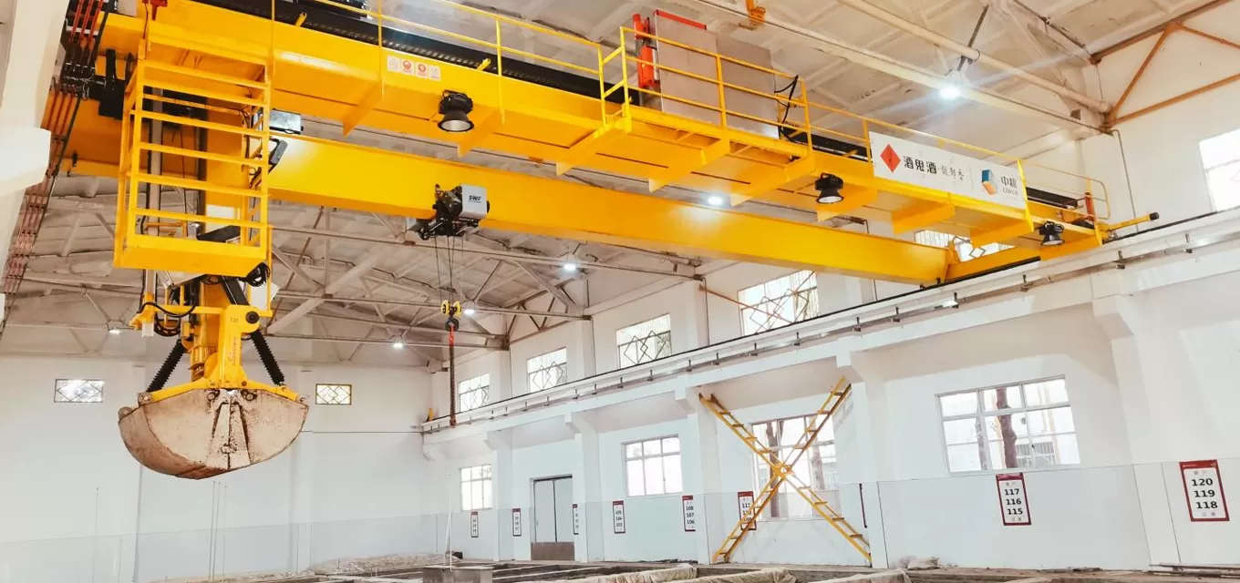 Jiugui Liquor uses Orit's customized intelligent crane.