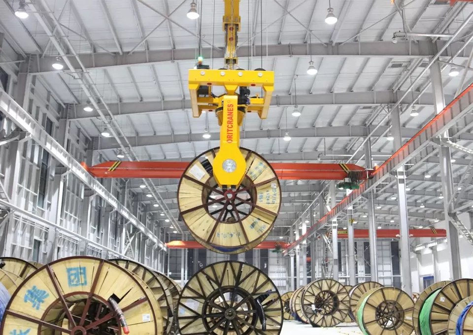 Cable Reel / Coil Handling Cranes