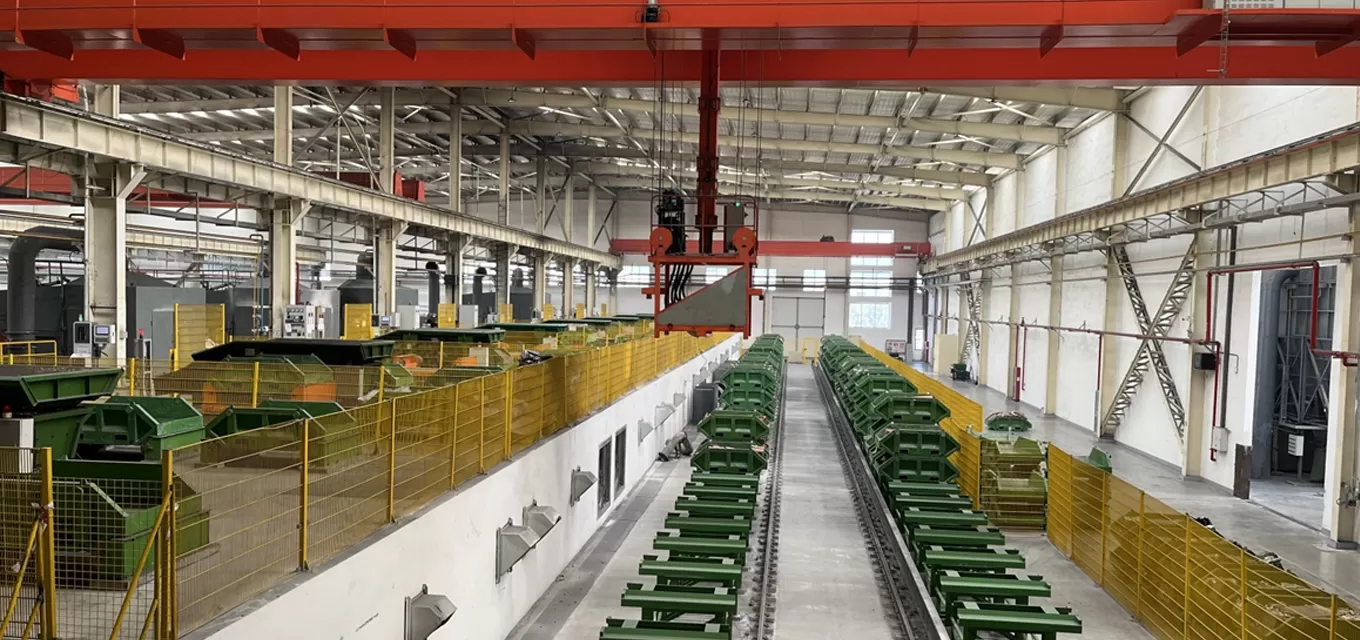 Ningbo Boway Alloy Material Co., Ltd. uses Orit's Coil and Plate Handling Crane.