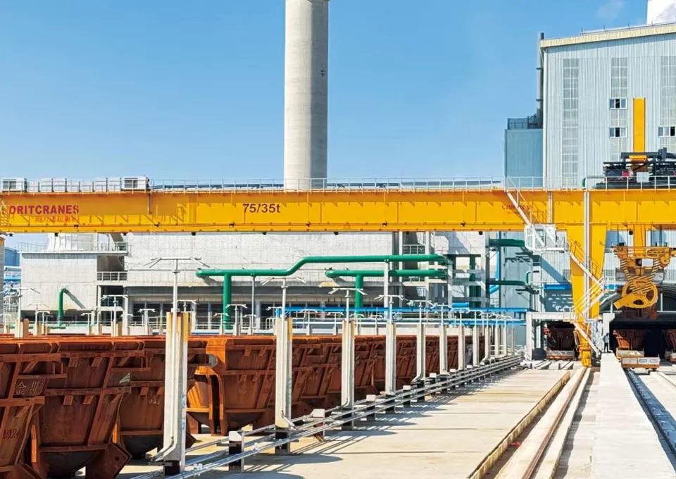 Automated Metallurgical Slag Pot Handling System