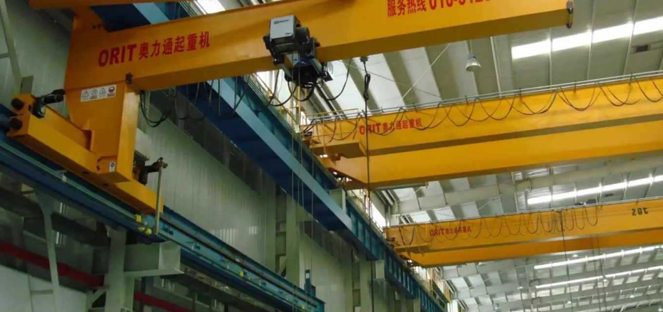 Danieli Metallurgical Equipment (China) Co., Ltd. uses Orit's wall-mounted crane